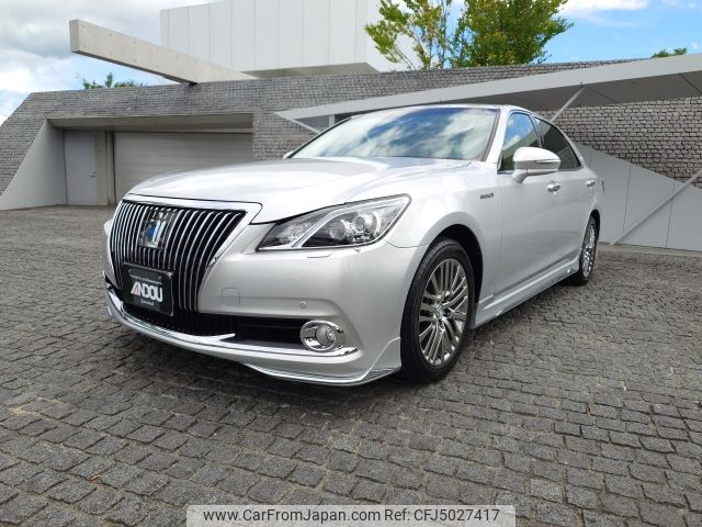 toyota crown-majesta 2014 -TOYOTA--Crown Majesta DAA-GWS214--GWS214-6004703---TOYOTA--Crown Majesta DAA-GWS214--GWS214-6004703- image 1