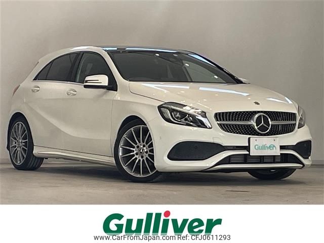 mercedes-benz a-class 2018 -MERCEDES-BENZ--Benz A Class DBA-176042--WDD1760422J735897---MERCEDES-BENZ--Benz A Class DBA-176042--WDD1760422J735897- image 1