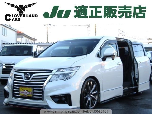 nissan elgrand 2016 -NISSAN--Elgrand DBA-TE52--TE52-083527---NISSAN--Elgrand DBA-TE52--TE52-083527- image 1