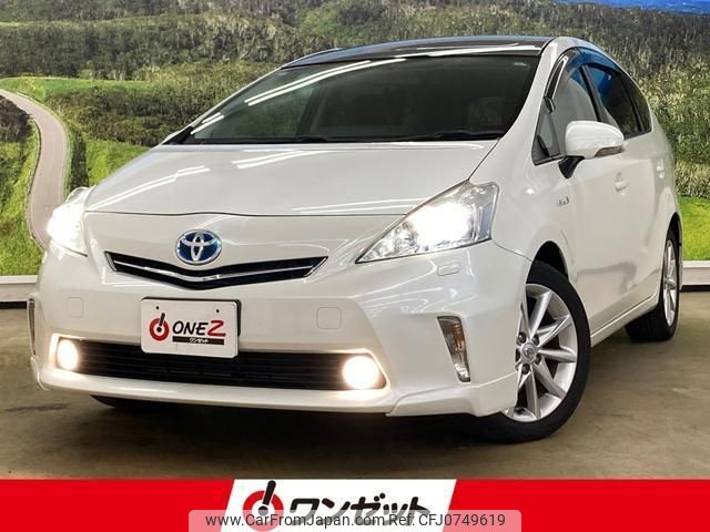 toyota prius-α 2011 -TOYOTA--Prius α ZVW40W--ZVW40-3005846---TOYOTA--Prius α ZVW40W--ZVW40-3005846- image 1