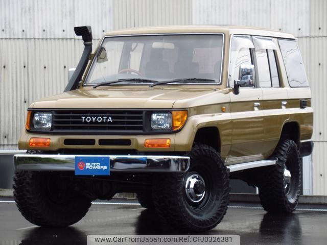 toyota land-cruiser-prado 1994 quick_quick_KZJ78W_KZJ78W-0019003 image 1