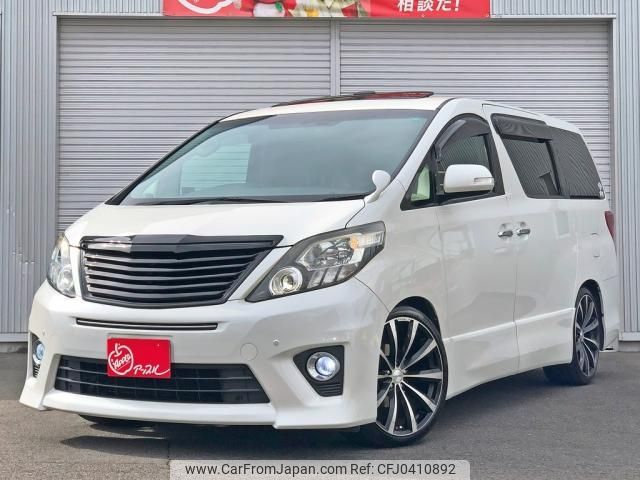 toyota alphard 2013 -TOYOTA--Alphard DBA-ANH20W--8301346---TOYOTA--Alphard DBA-ANH20W--8301346- image 1