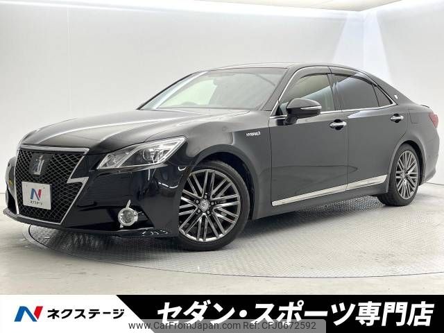 toyota crown 2014 -TOYOTA--Crown DAA-AWS210--AWS210-6053707---TOYOTA--Crown DAA-AWS210--AWS210-6053707- image 1