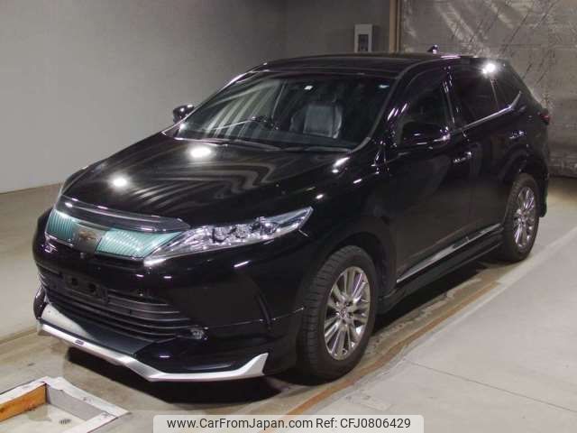 toyota harrier 2018 -TOYOTA--Harrier DBA-ZSU60W--ZSU60-0141866---TOYOTA--Harrier DBA-ZSU60W--ZSU60-0141866- image 1