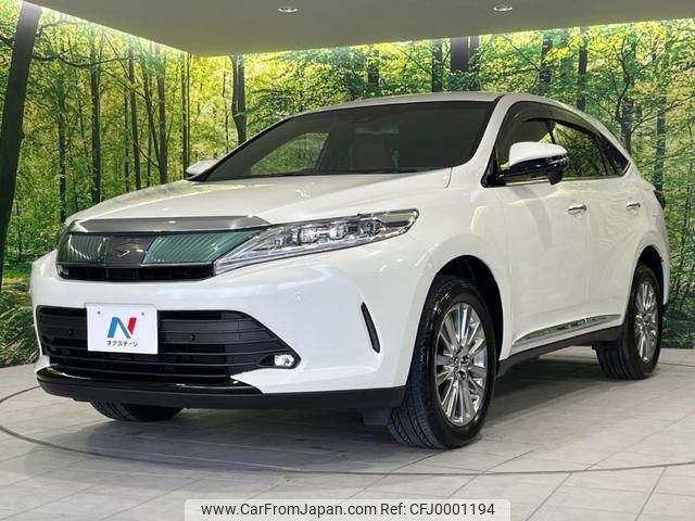 toyota harrier 2018 -TOYOTA--Harrier ZSU60W--0163915---TOYOTA--Harrier ZSU60W--0163915- image 1