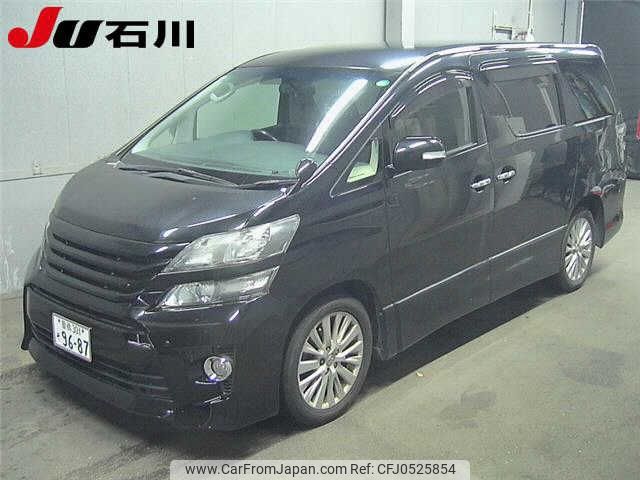 toyota vellfire 2013 -TOYOTA 【豊橋 301ｿ9687】--Vellfire ANH25W--8048324---TOYOTA 【豊橋 301ｿ9687】--Vellfire ANH25W--8048324- image 1