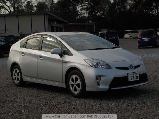 toyota prius 2013 -TOYOTA 【野田 500】--Prius DAA-ZVW30--ZVW30-1719302---TOYOTA 【野田 500】--Prius DAA-ZVW30--ZVW30-1719302- image 1