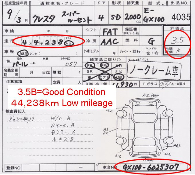 toyota cresta 1997 FWT00602 image 2