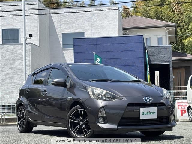 toyota aqua 2013 -TOYOTA--AQUA DAA-NHP10--NHP10-2166560---TOYOTA--AQUA DAA-NHP10--NHP10-2166560- image 1