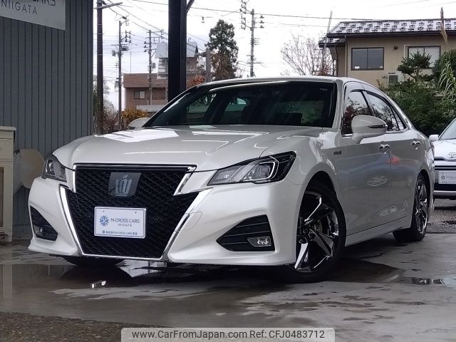 toyota crown 2016 -TOYOTA--Crown DAA-AWS211--AWS211-6008701---TOYOTA--Crown DAA-AWS211--AWS211-6008701- image 1