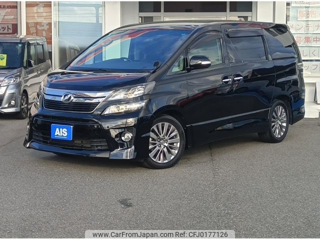 toyota vellfire 2014 -TOYOTA--Vellfire DBA-ANH20W--ANH20-8345461---TOYOTA--Vellfire DBA-ANH20W--ANH20-8345461- image 1