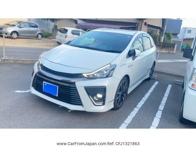 toyota prius-α 2016 -TOYOTA--Prius α DAA-ZVW41W--ZVW41-0045841---TOYOTA--Prius α DAA-ZVW41W--ZVW41-0045841- image 2