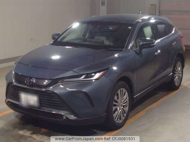 toyota harrier 2021 -TOYOTA 【宮崎 330ﾁ8438】--Harrier 6BA-MXUA80--MXUA80-0047016---TOYOTA 【宮崎 330ﾁ8438】--Harrier 6BA-MXUA80--MXUA80-0047016- image 1