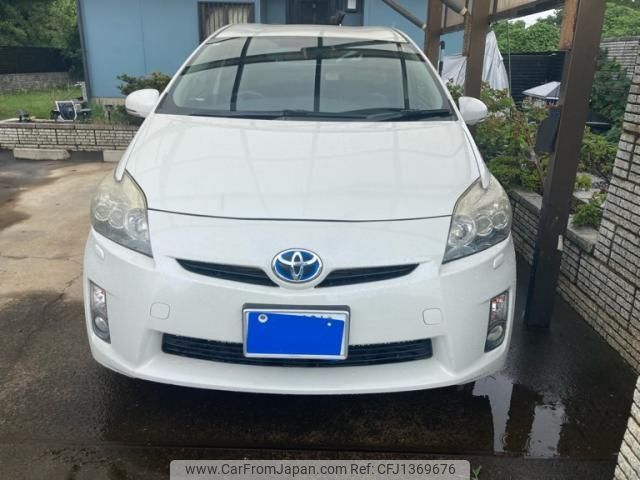 toyota prius 2010 -TOYOTA--Prius DAA-ZVW30--ZVW30-1244410---TOYOTA--Prius DAA-ZVW30--ZVW30-1244410- image 1