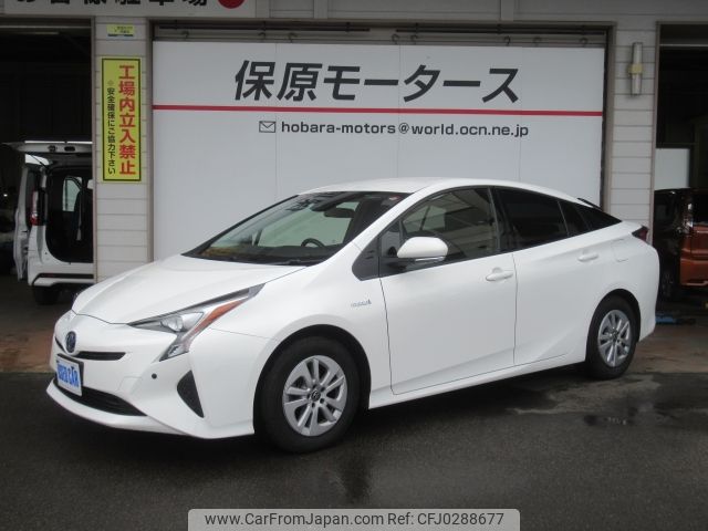 toyota prius 2017 -TOYOTA--Prius DAA-ZVW50--ZVW50-6094310---TOYOTA--Prius DAA-ZVW50--ZVW50-6094310- image 1