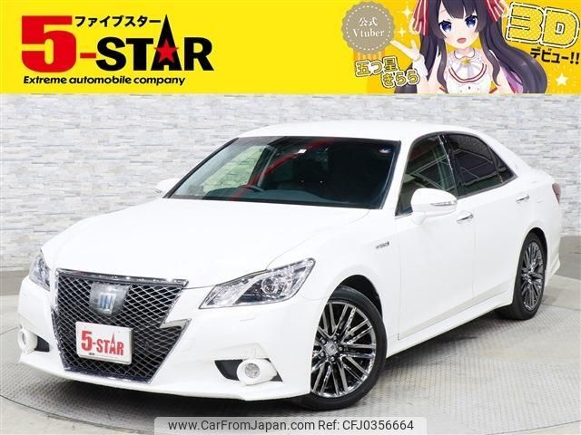 toyota crown 2014 -TOYOTA--Crown DAA-AWS210--AWS210-6056389---TOYOTA--Crown DAA-AWS210--AWS210-6056389- image 1