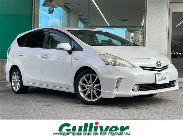 toyota prius-α 2012 -TOYOTA--Prius α DAA-ZVW41W--ZVW41-3078781---TOYOTA--Prius α DAA-ZVW41W--ZVW41-3078781- image 1