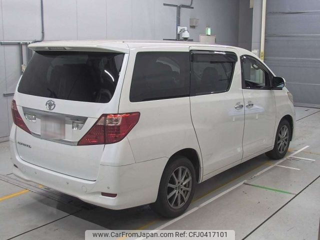 toyota alphard 2009 -TOYOTA--Alphard ANH25W-8013821---TOYOTA--Alphard ANH25W-8013821- image 2