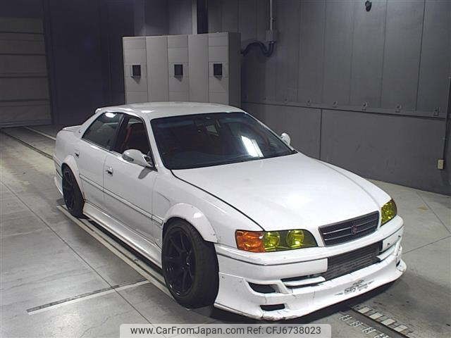 toyota chaser 1997 -TOYOTA--Chaser JZX100ｶｲ-0076004---TOYOTA--Chaser JZX100ｶｲ-0076004- image 1