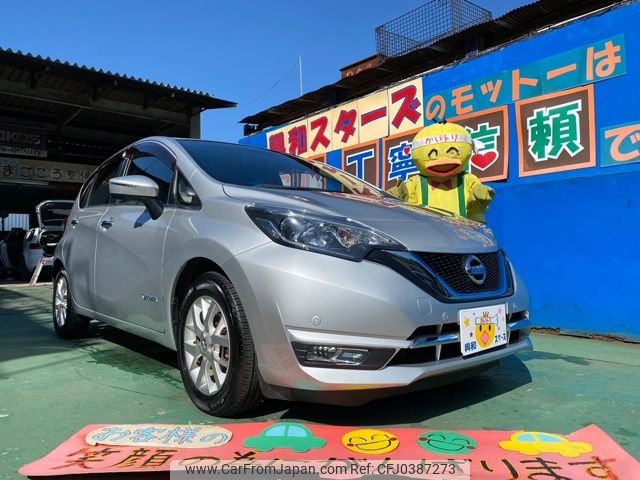 nissan note 2016 -NISSAN--Note DAA-HE12--HE12-009100---NISSAN--Note DAA-HE12--HE12-009100- image 1