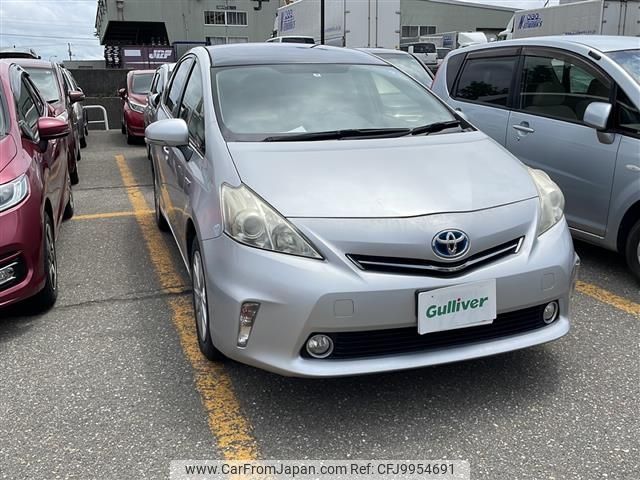 toyota prius-α 2013 -TOYOTA--Prius α DAA-ZVW40W--ZVW40-3075183---TOYOTA--Prius α DAA-ZVW40W--ZVW40-3075183- image 1