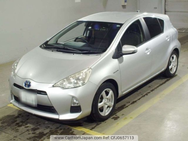 toyota aqua 2012 -TOYOTA 【函館 500ぬ2668】--AQUA NHP10-2034085---TOYOTA 【函館 500ぬ2668】--AQUA NHP10-2034085- image 1