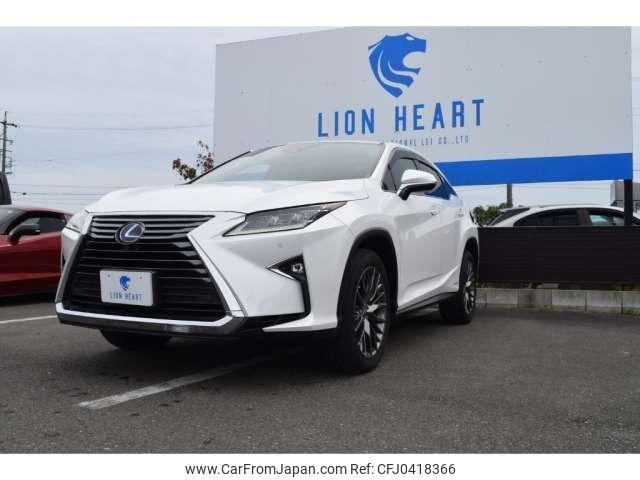 lexus rx 2016 -LEXUS 【尾張小牧 302ﾊ6575】--Lexus RX DAA-GYL25W--GYL25-0006872---LEXUS 【尾張小牧 302ﾊ6575】--Lexus RX DAA-GYL25W--GYL25-0006872- image 1