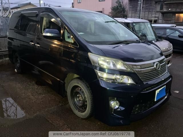 toyota vellfire 2012 -TOYOTA--Vellfire DBA-ANH20W--ANH20-8201075---TOYOTA--Vellfire DBA-ANH20W--ANH20-8201075- image 2