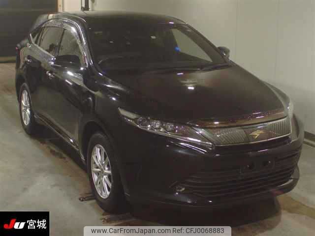 toyota harrier 2019 -TOYOTA--Harrier ZSU65W--0037263---TOYOTA--Harrier ZSU65W--0037263- image 1