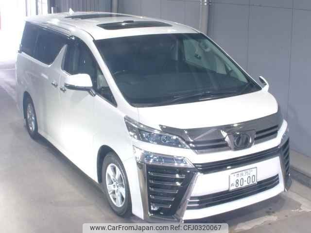 toyota vellfire 2018 -TOYOTA 【奈良 352ﾇ8000】--Vellfire AGH30W-0209948---TOYOTA 【奈良 352ﾇ8000】--Vellfire AGH30W-0209948- image 1