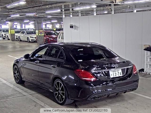 mercedes-benz c-class 2018 quick_quick_CBA-205064_WDD2C50641R363135 image 2