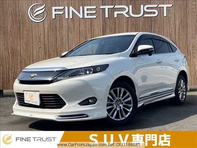 toyota harrier 2014 -TOYOTA--Harrier DBA-ZSU60W--ZSU60-0027581---TOYOTA--Harrier DBA-ZSU60W--ZSU60-0027581- image 1