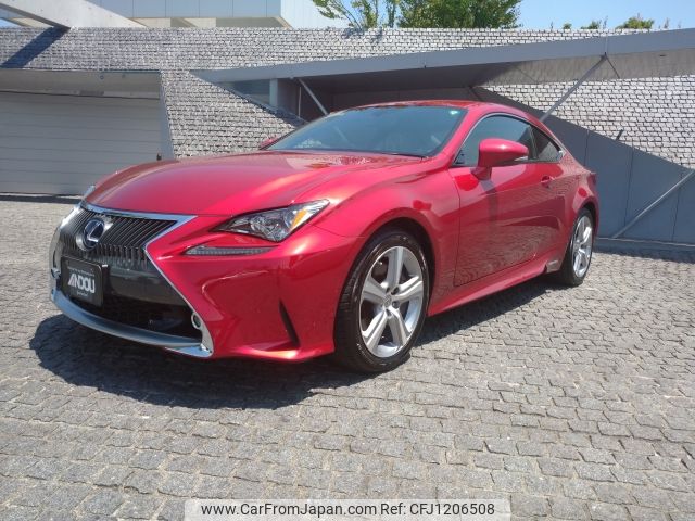 lexus rc 2015 -LEXUS--Lexus RC DAA-AVC10--AVC10-6002674---LEXUS--Lexus RC DAA-AVC10--AVC10-6002674- image 1