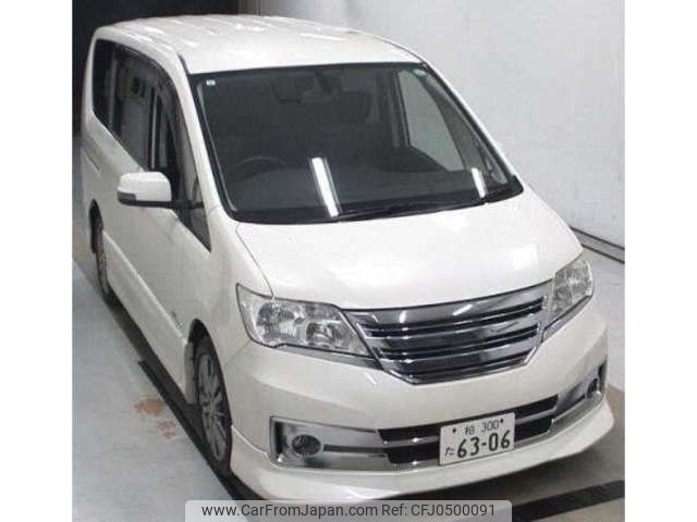 nissan serena 2013 -NISSAN 【柏 300ﾀ6306】--Serena DAA-HC26--HC26-075588---NISSAN 【柏 300ﾀ6306】--Serena DAA-HC26--HC26-075588- image 1