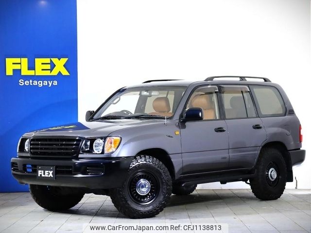 toyota land-cruiser-wagon 2003 -TOYOTA--Land Cruiser Wagon GH-UZJ100W--UZJ100-0142398---TOYOTA--Land Cruiser Wagon GH-UZJ100W--UZJ100-0142398- image 1