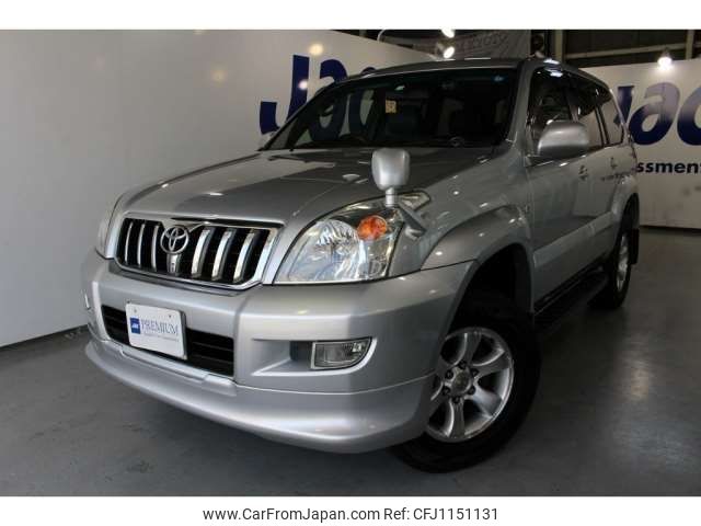 toyota land-cruiser-prado 2004 -TOYOTA--Land Cruiser Prado TA-VZJ121W--VZJ121W-0009714---TOYOTA--Land Cruiser Prado TA-VZJ121W--VZJ121W-0009714- image 1