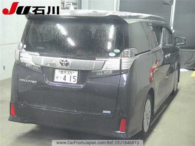 toyota vellfire 2016 CFJ1846810 image 2