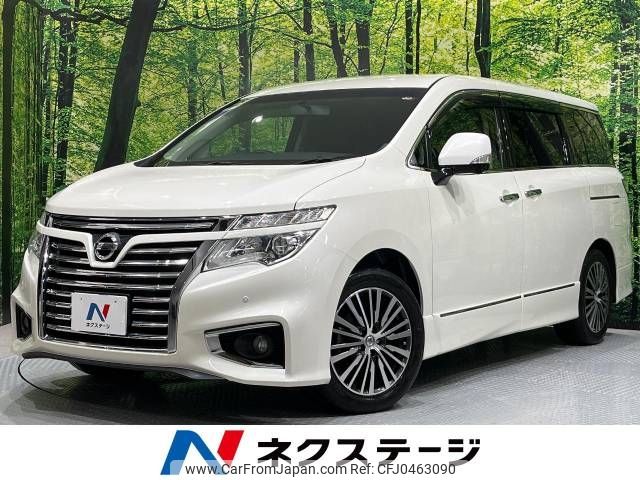 nissan elgrand 2018 -NISSAN--Elgrand DBA-TE52--TE52-095713---NISSAN--Elgrand DBA-TE52--TE52-095713- image 1