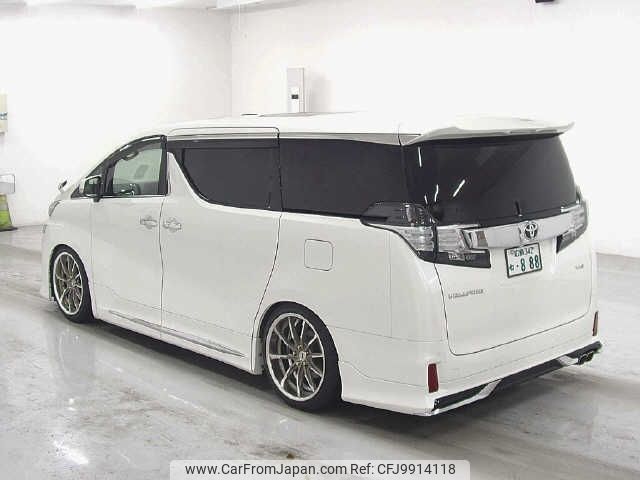 toyota vellfire 2017 -TOYOTA 【広島 342ﾈ888】--Vellfire AGH30W--0158384---TOYOTA 【広島 342ﾈ888】--Vellfire AGH30W--0158384- image 2