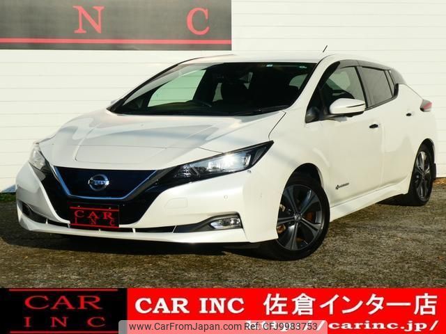 nissan leaf 2018 quick_quick_ZE1_ZE1-010659 image 1