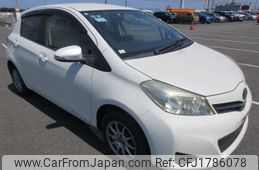 toyota vitz 2012 CFJ1786078