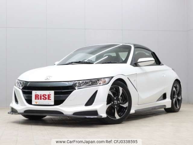 honda s660 2016 -HONDA 【山口 595ﾕ 22】--S660 DBA-JW5--JW5-1015563---HONDA 【山口 595ﾕ 22】--S660 DBA-JW5--JW5-1015563- image 1