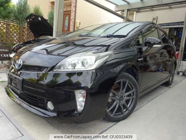 toyota prius 2013 -TOYOTA--Prius DAA-ZVW30--ZVW30-1721498---TOYOTA--Prius DAA-ZVW30--ZVW30-1721498- image 1