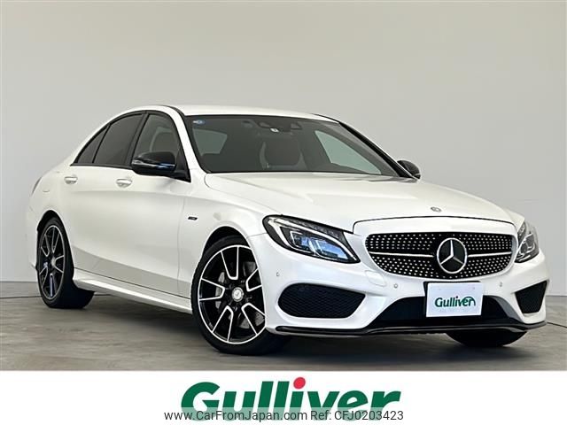 mercedes-benz c-class 2015 -MERCEDES-BENZ--Benz C Class CBA-205064--WDD2050641F233448---MERCEDES-BENZ--Benz C Class CBA-205064--WDD2050641F233448- image 1