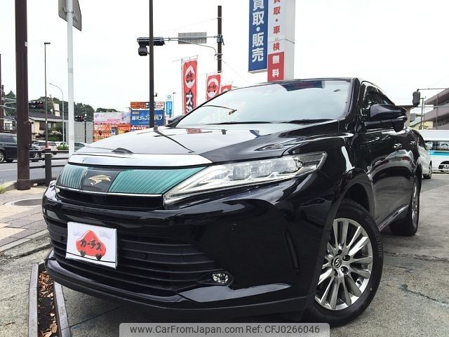 toyota harrier 2018 -TOYOTA--Harrier DBA-ZSU60W--ZSU60-0153596---TOYOTA--Harrier DBA-ZSU60W--ZSU60-0153596- image 1