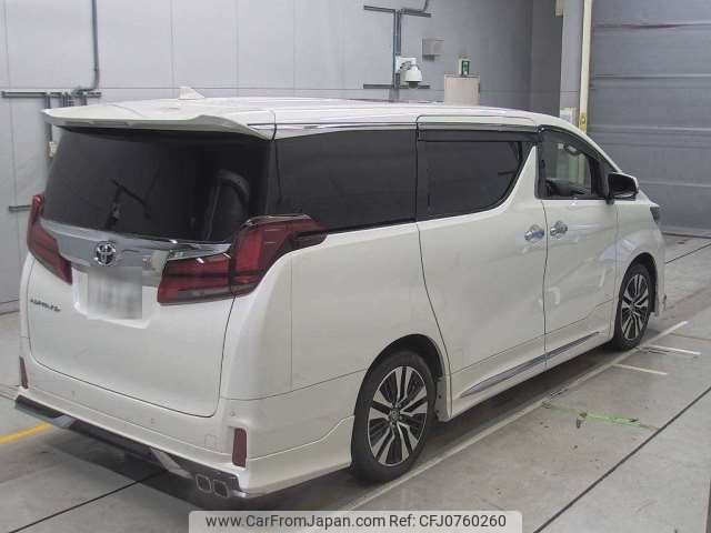 toyota alphard 2021 -TOYOTA 【浜松 340ﾅ8080】--Alphard 3BA-AGH30W--AGH30-0383218---TOYOTA 【浜松 340ﾅ8080】--Alphard 3BA-AGH30W--AGH30-0383218- image 2