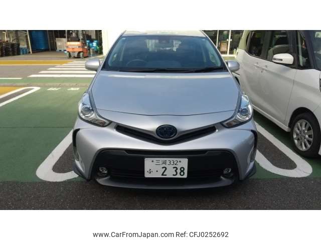 toyota prius-α 2019 -TOYOTA 【三河 332ﾌ 238】--Prius α DAA-ZVW41W--ZVW41-0078165---TOYOTA 【三河 332ﾌ 238】--Prius α DAA-ZVW41W--ZVW41-0078165- image 2