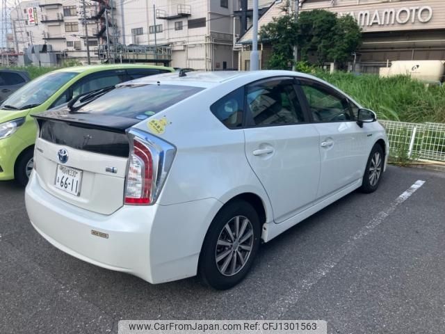 toyota prius 2014 -TOYOTA--Prius DAA-ZVW30--ZVW30-1850496---TOYOTA--Prius DAA-ZVW30--ZVW30-1850496- image 2