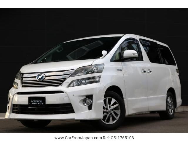toyota vellfire 2012 CFJ1765103 image 1