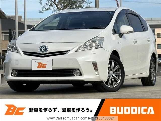 toyota prius-α 2013 -TOYOTA--Prius α DAA-ZVW41W--ZVW41-3329323---TOYOTA--Prius α DAA-ZVW41W--ZVW41-3329323- image 1